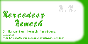 mercedesz nemeth business card